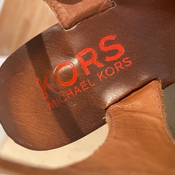 Michael Kors Size 8 wedges Brown - Picture 2 of 6